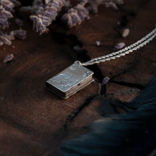 We Must Always be Careful of Books Locket