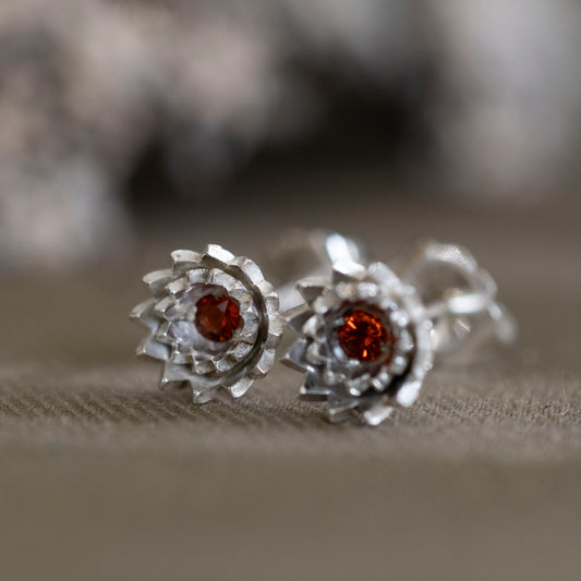 The Monthly Bloom Stud Earrings - Hebel Design