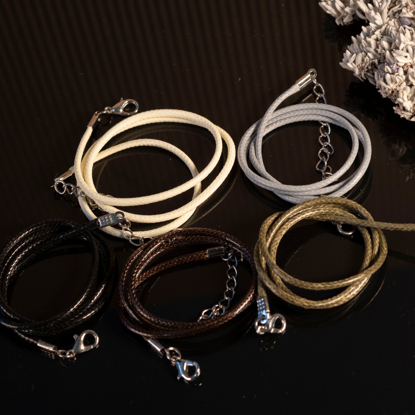 Faux Leather Cord