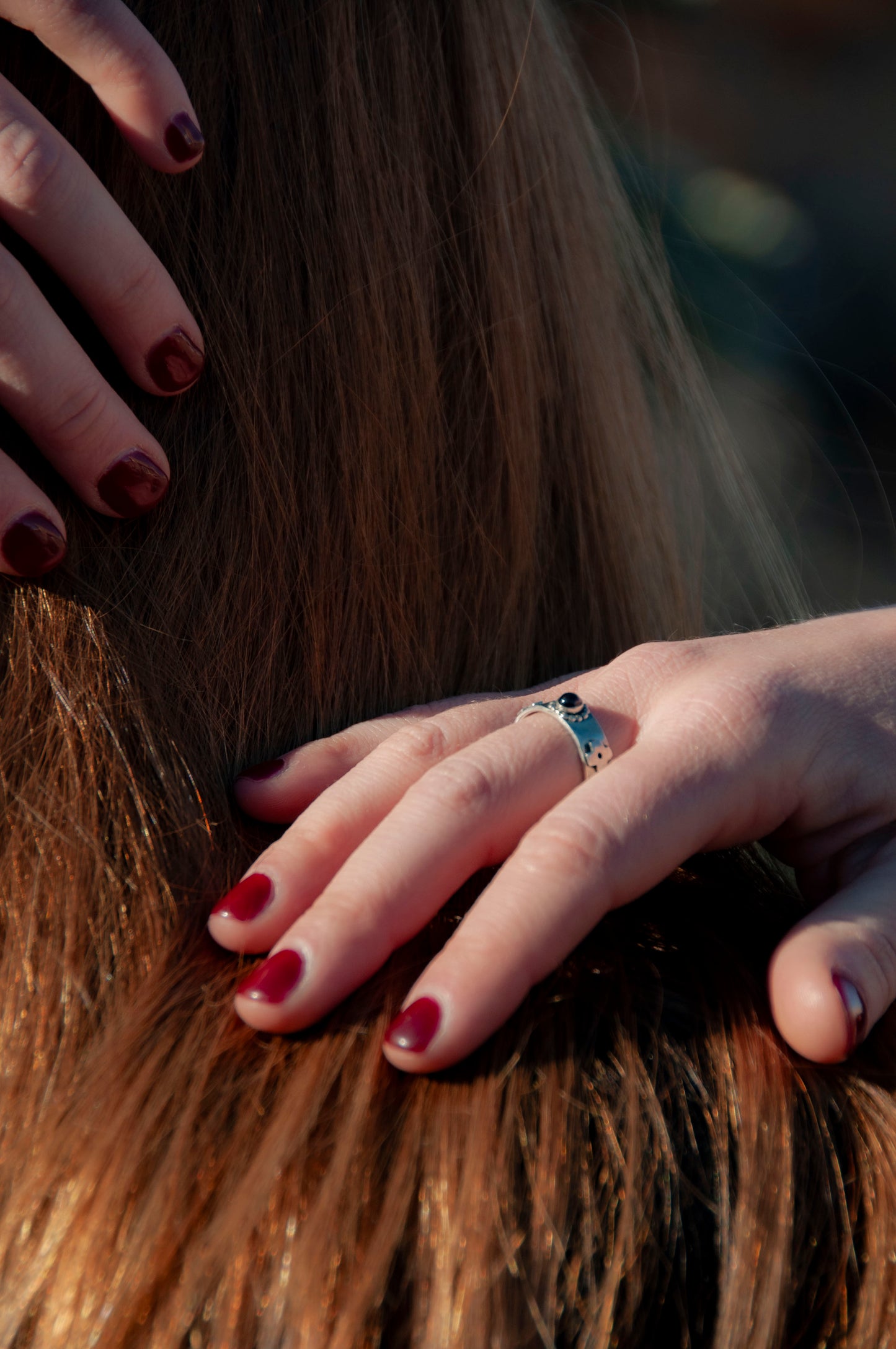 magic garnet ring