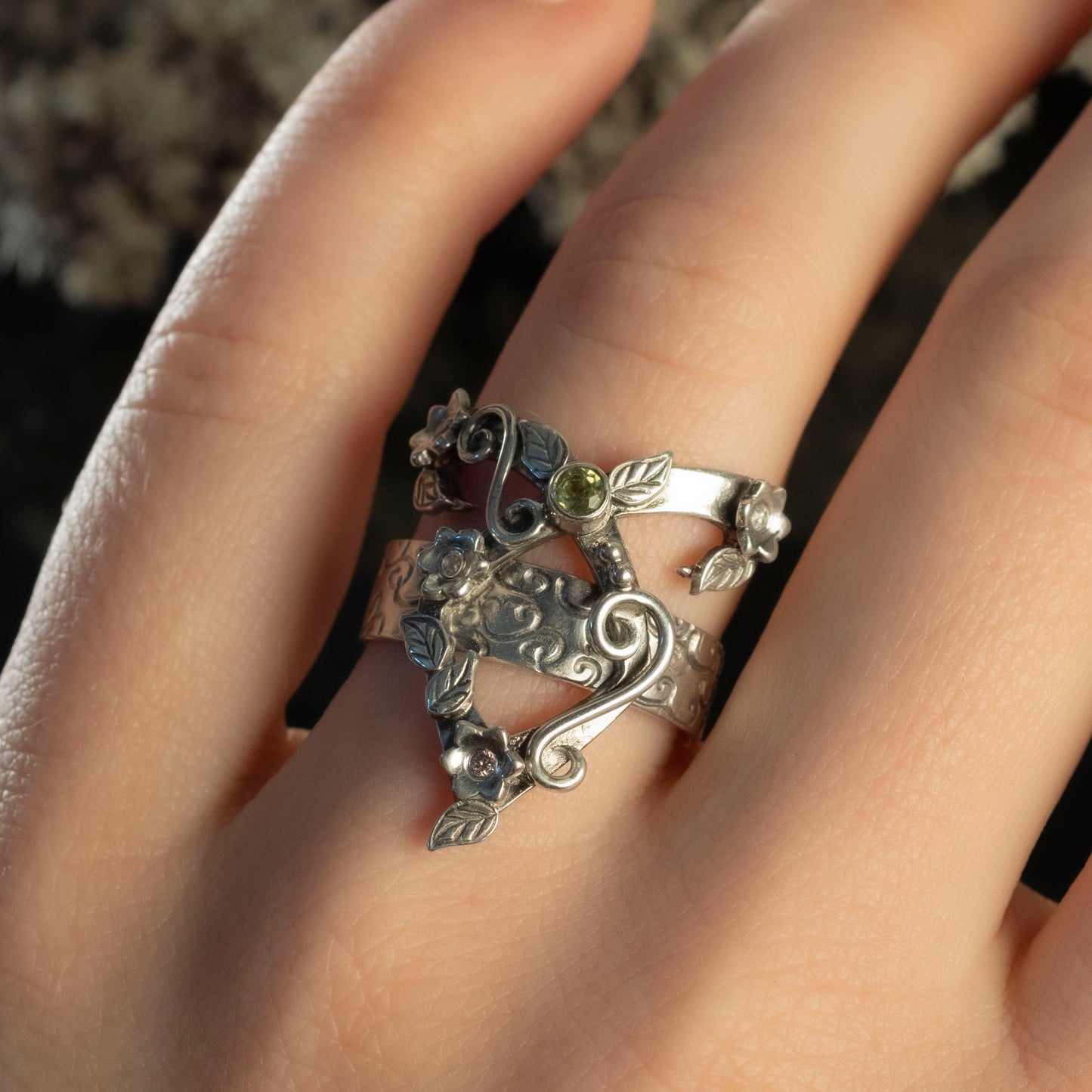 Flower Power - Angelic Power Rune Ring