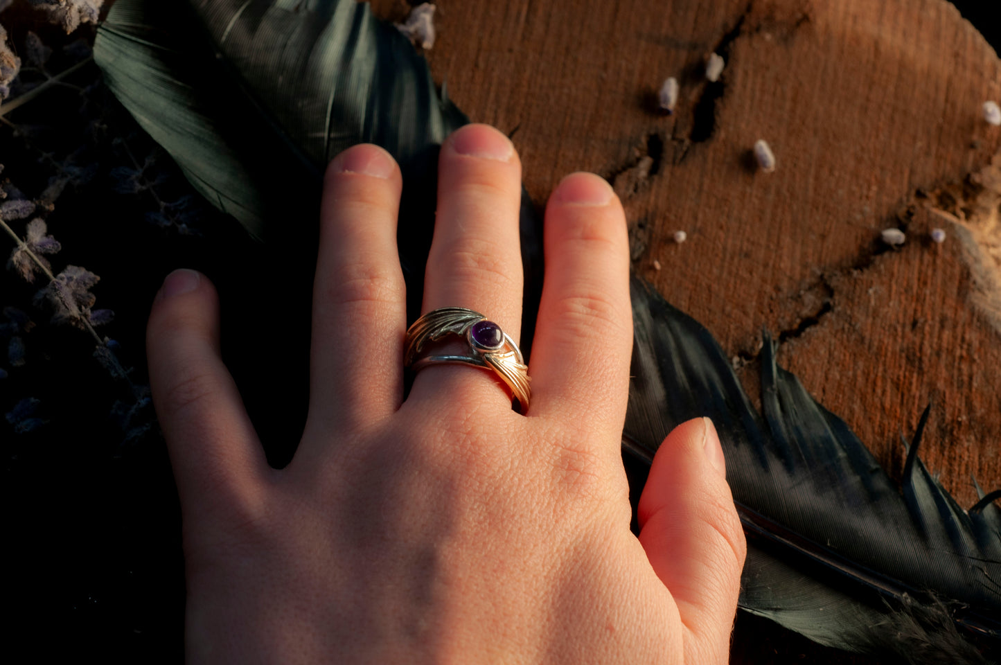 Illyrian Inspired Wing Ring
