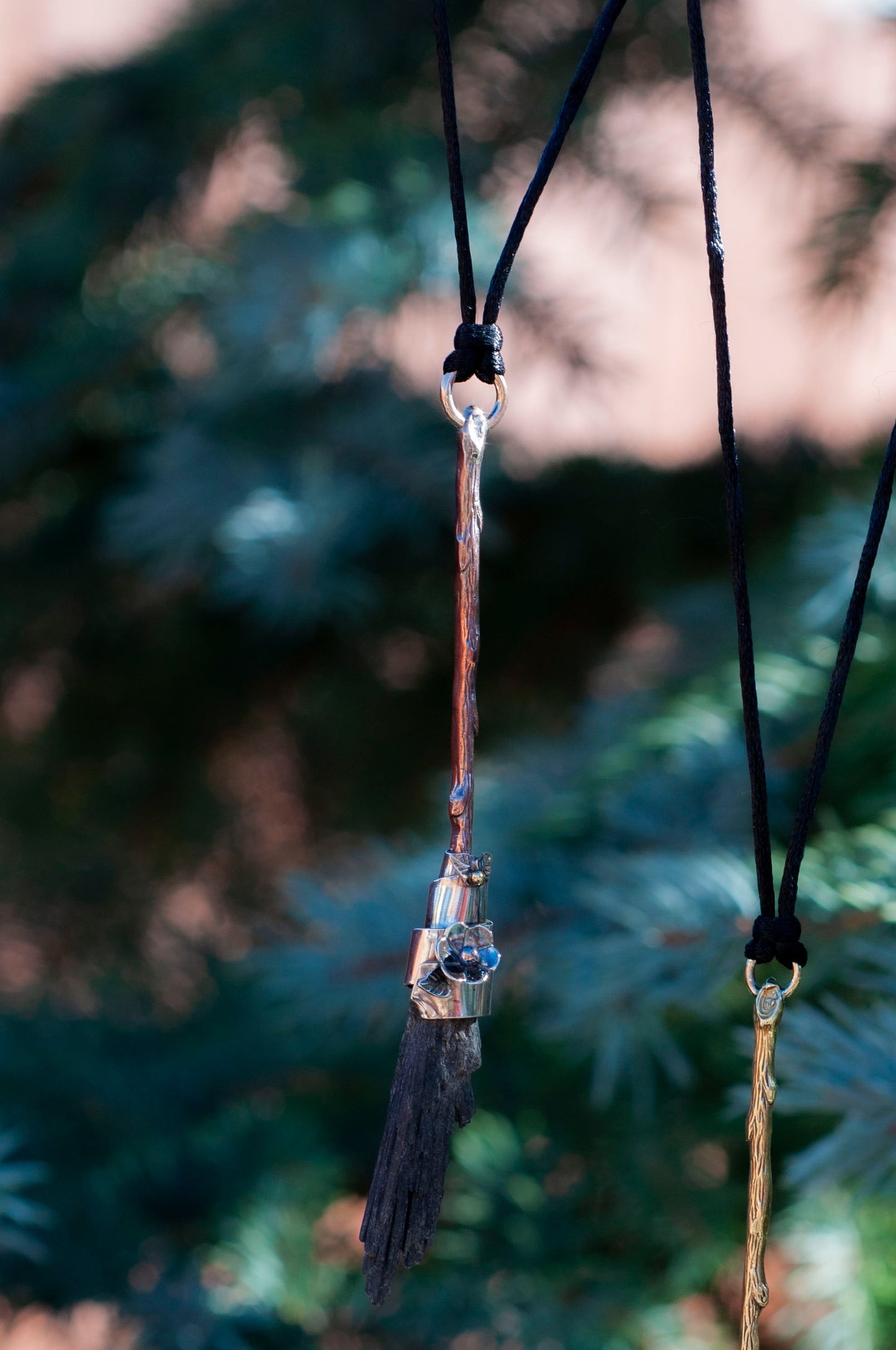 Kyanite Broom Necklace