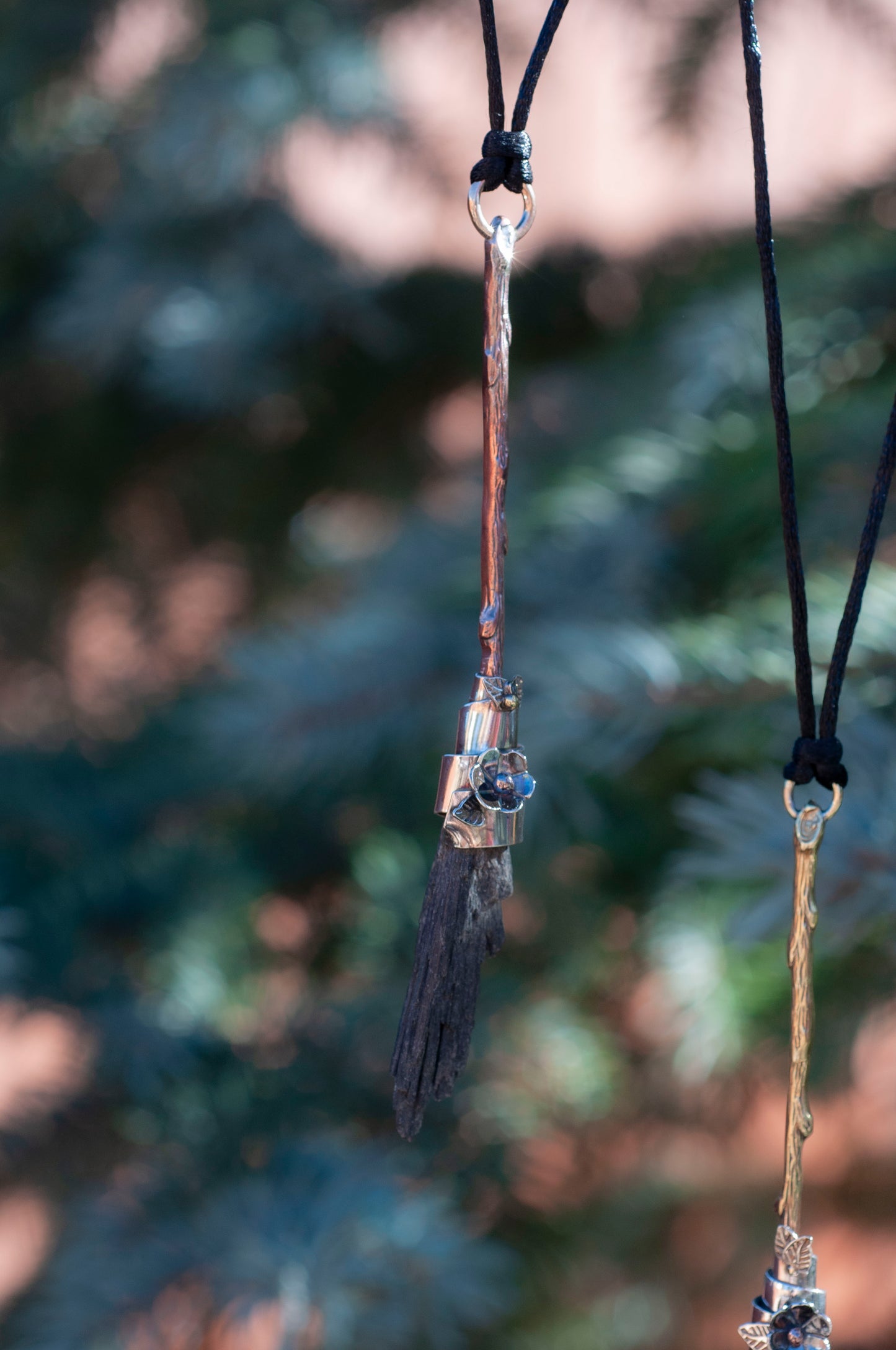 Kyanite Broom Necklace