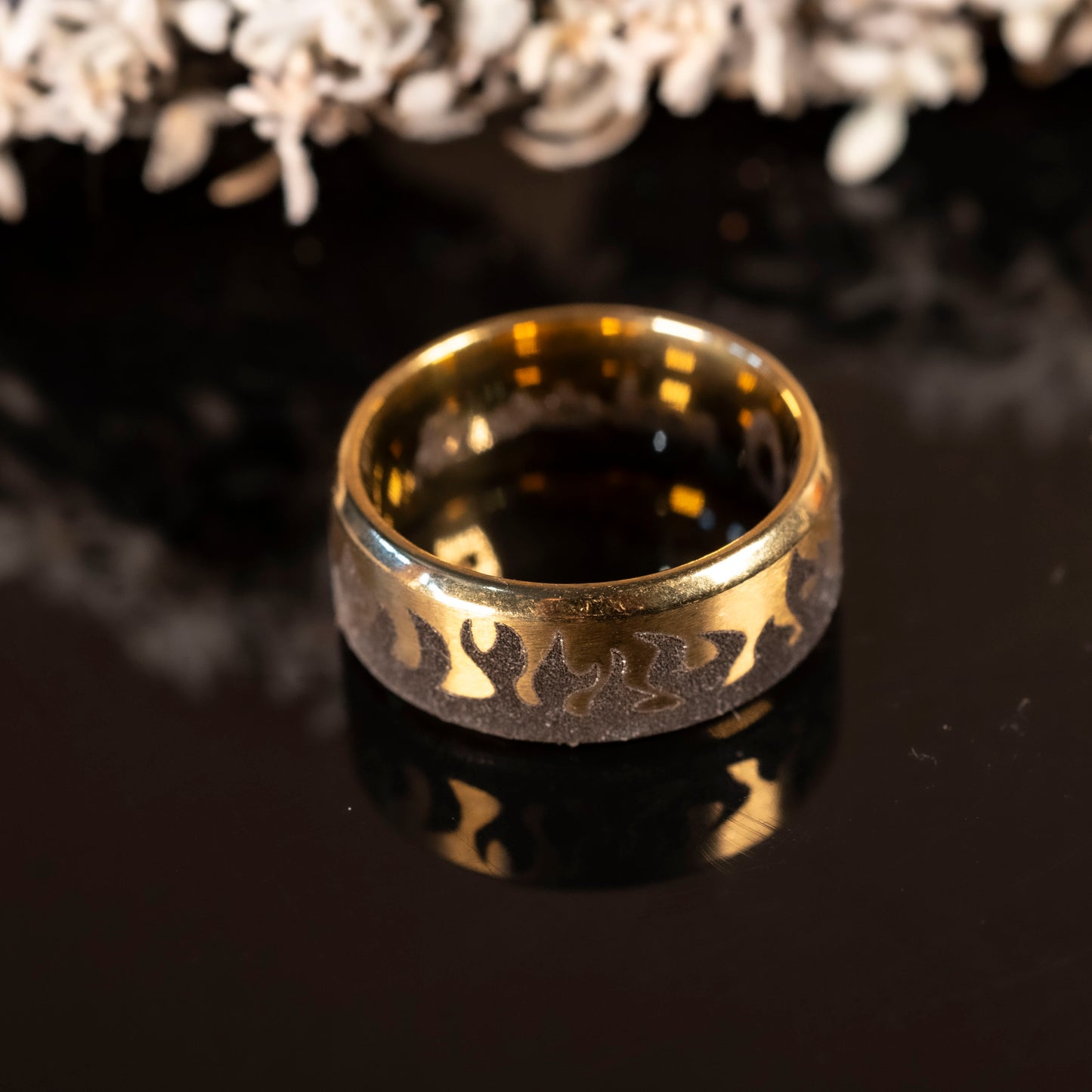 Malec Wedding Band - Stainless Steel