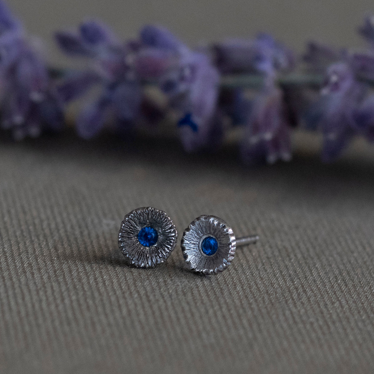 Monthly Bloom Stud Earrings - Hebel Design