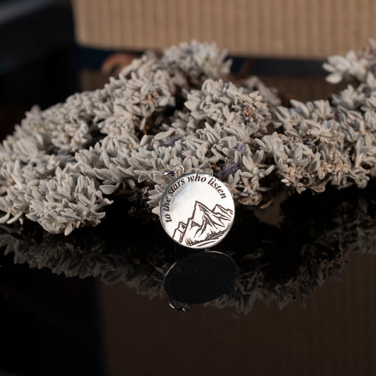 To the Stars Charm - Double sided