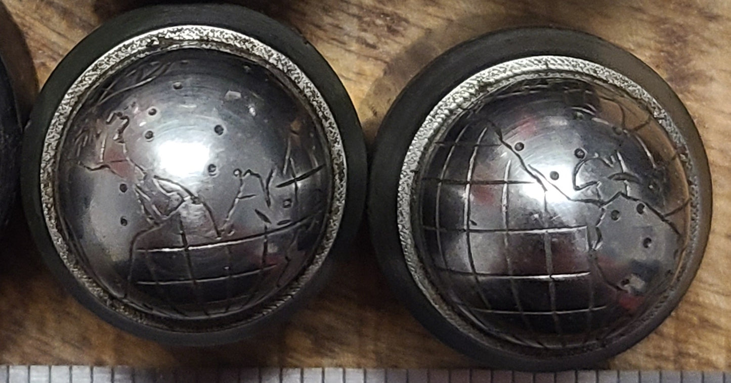 vintage die used to fabricate globe locket necklace