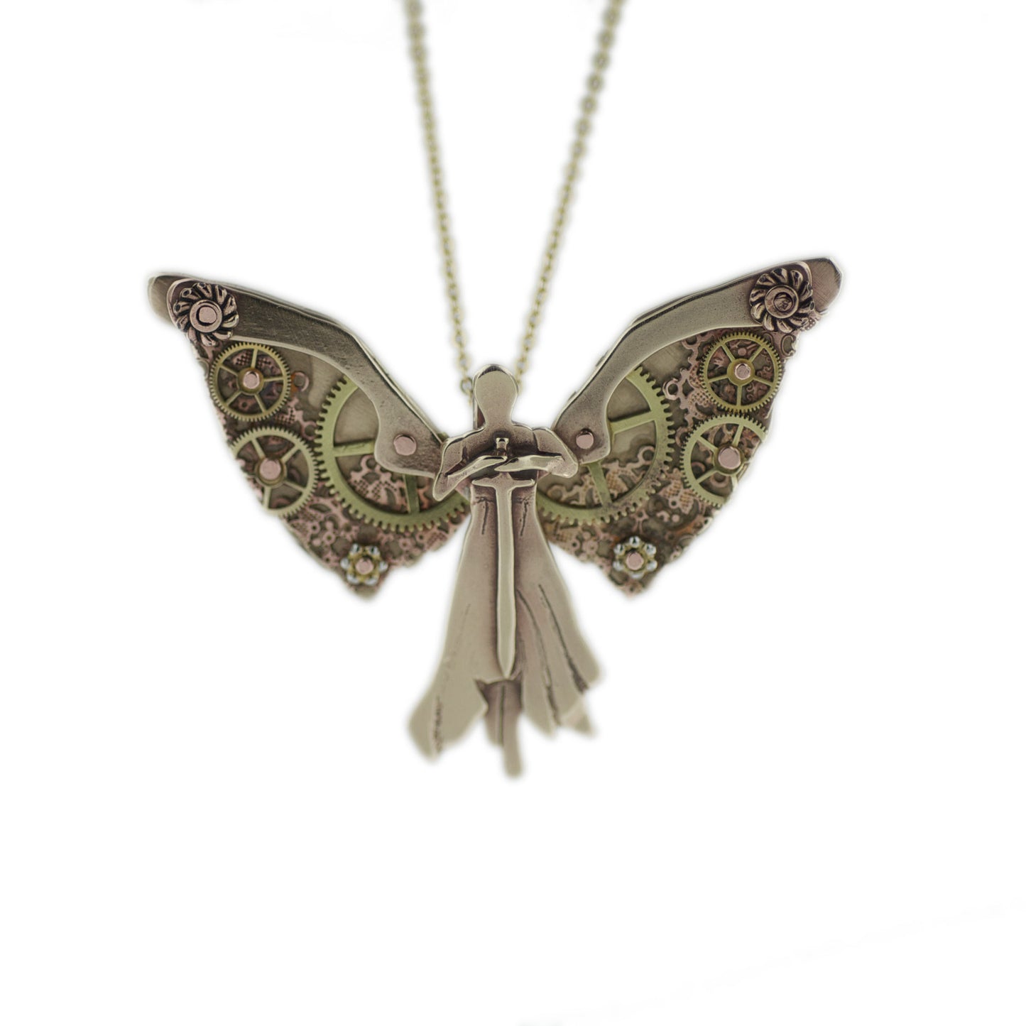 Tessa's Clockwork Angel Necklace - Hebel Design