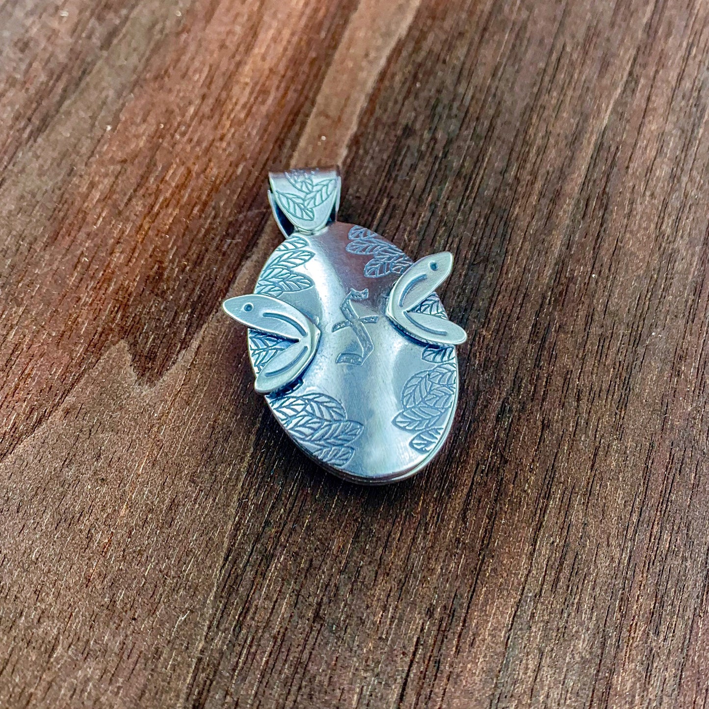 Fairchild custom silver locket
