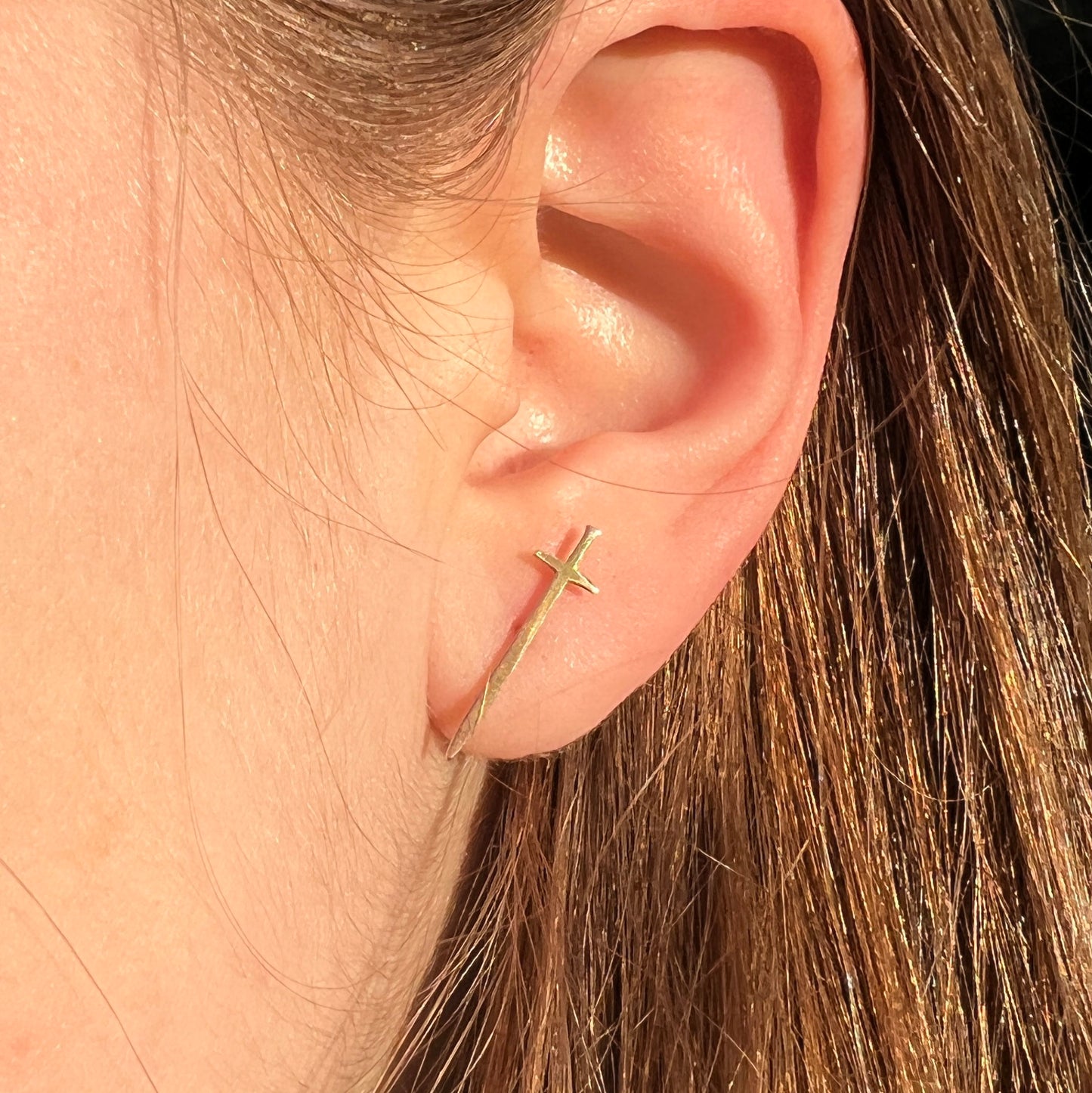 warrior sword earrings, sword earrings
