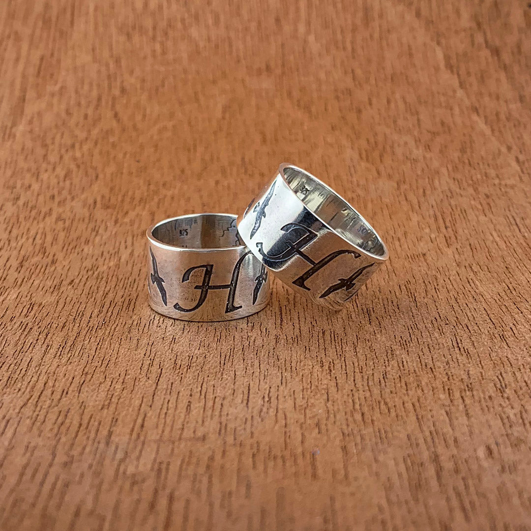 Will and Tessa Wedding Rings - shadowhunters wedding band