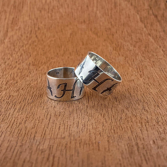 Will and Tessa Wedding Rings - shadowhunters wedding band