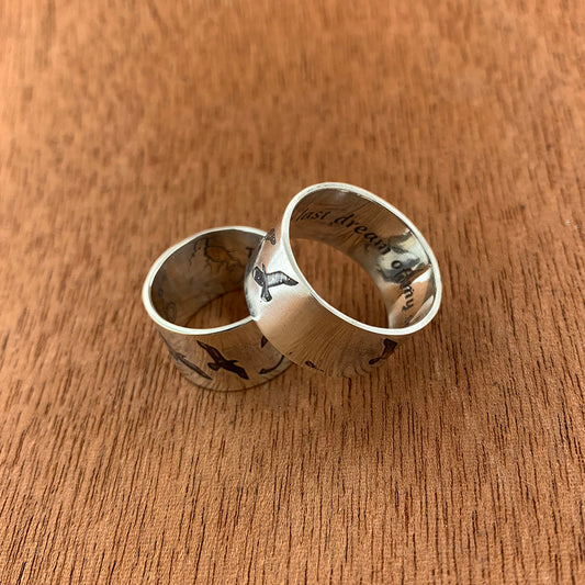 Will and Tessa Wedding Rings - shadowhunters wedding band