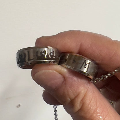 Shadowhunter Family Rings- Stainless Steel