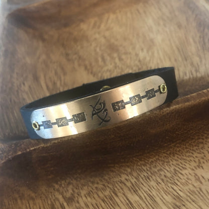 Distressed Family Symbol - Rune Bracelet