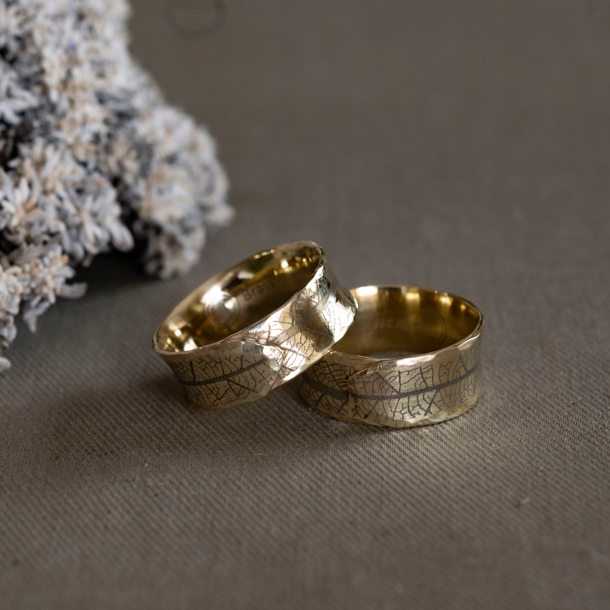 Fairy Ring Slim version in brass