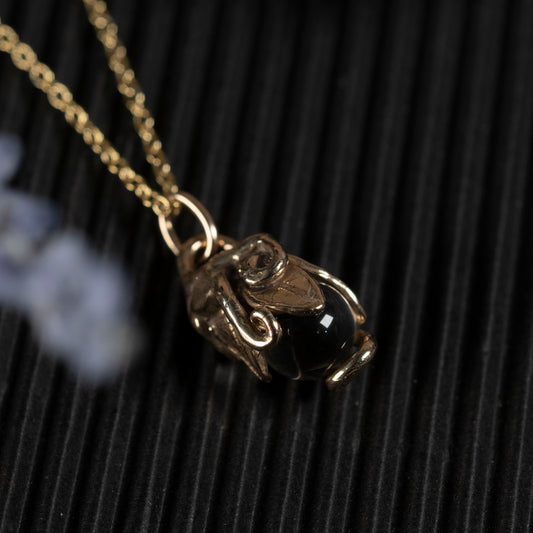 Brass Fairy Pendant