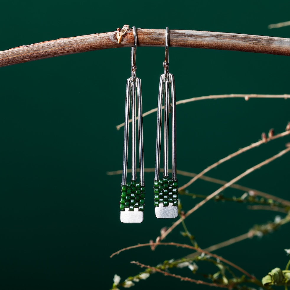 Long Pine Earrings - Hebel Design