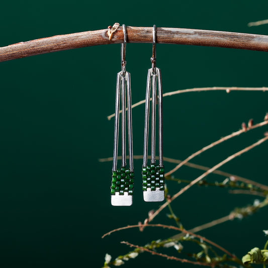 Long Pine Earrings - Hebel Design
