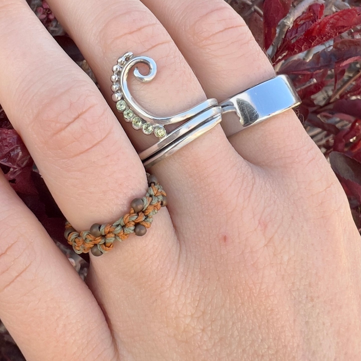 Micro Macrame Rings - Hebel Design