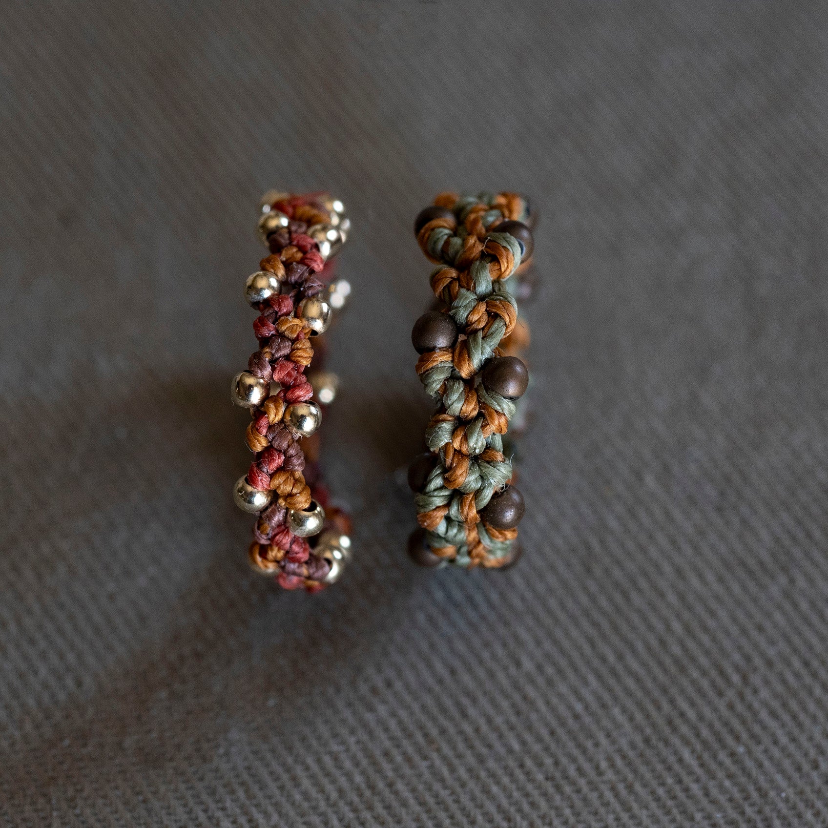 Micro Macrame Rings - Hebel Design