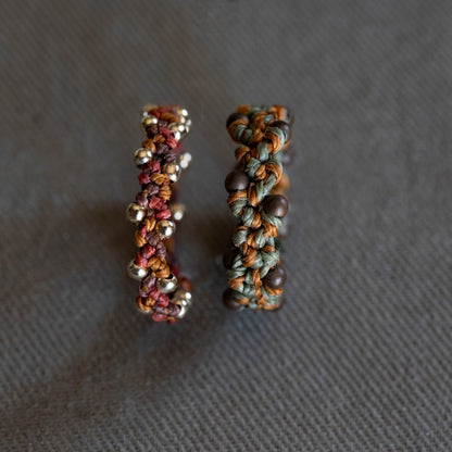 Micro Macrame Rings - Hebel Design