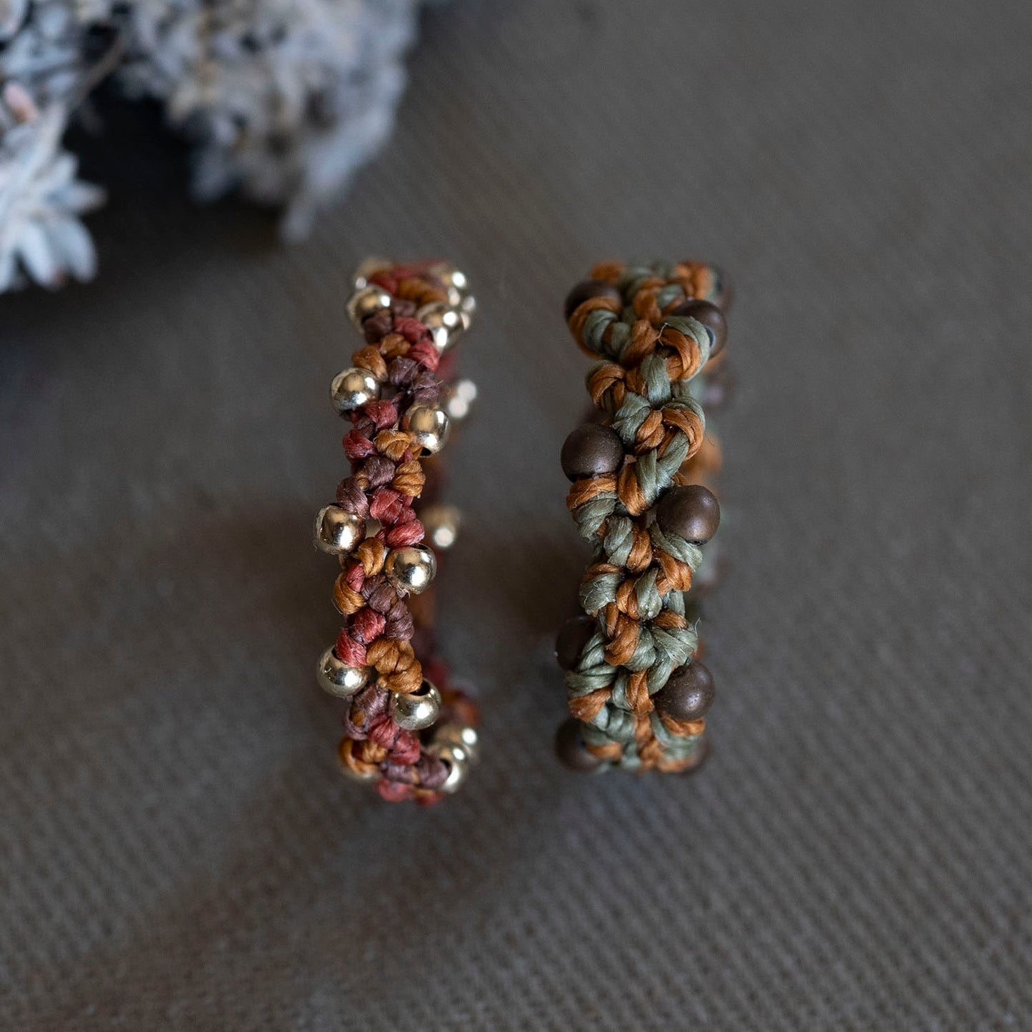 Micro Macrame Rings - Hebel Design