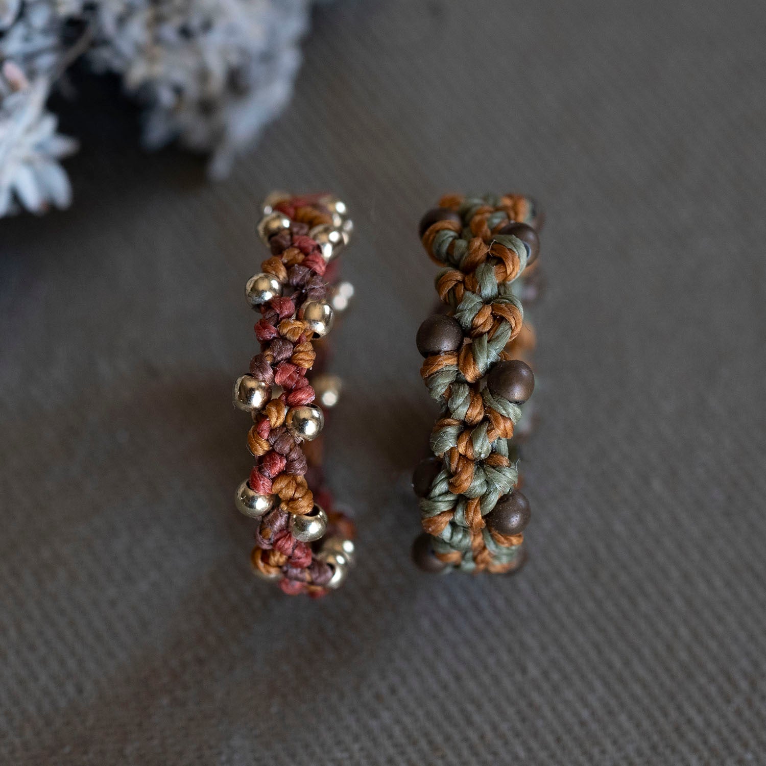Micro Macrame Rings - Hebel Design