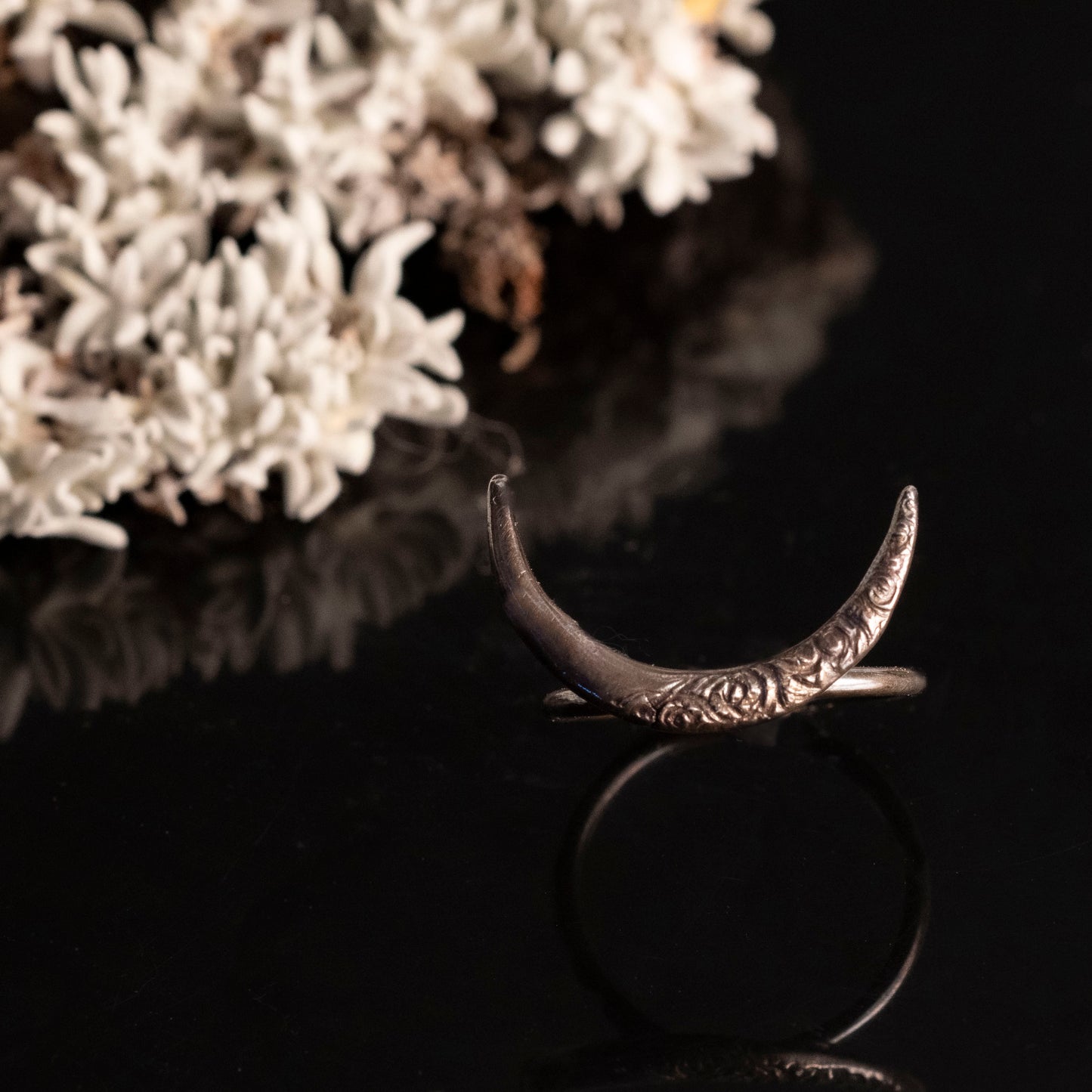 Crescent Moon Ring