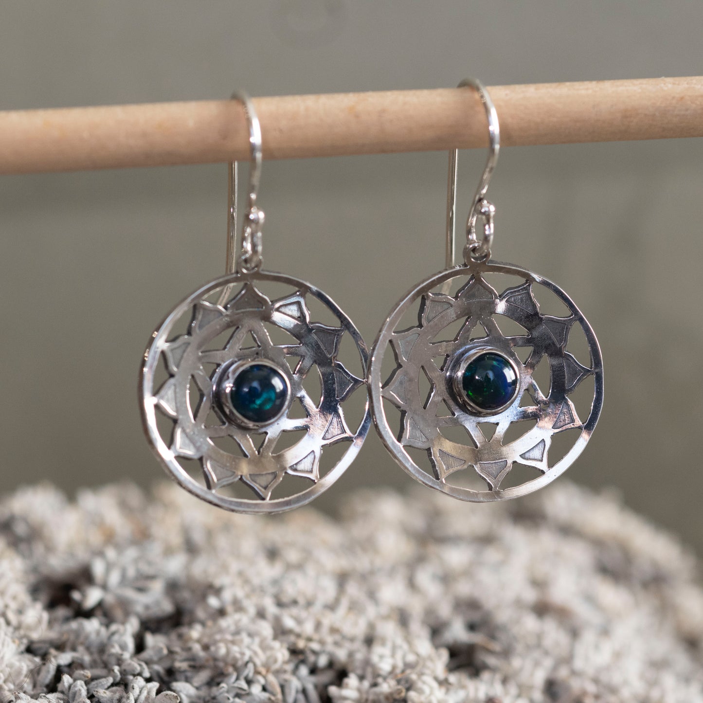 Heart Chakra Earrings - Hebel Design