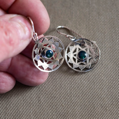 Heart Chakra Earrings - Hebel Design