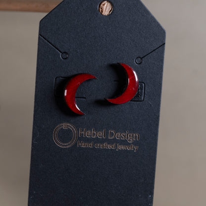 Wooden Earrings Post Single Pair