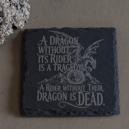 Quote Slate Coaster - Hebel Design