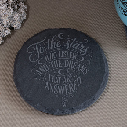 Quote Slate Coaster - Hebel Design