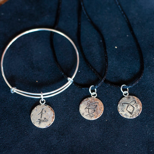 Shadowhunter Coin Rune Charm - Hebel Design
