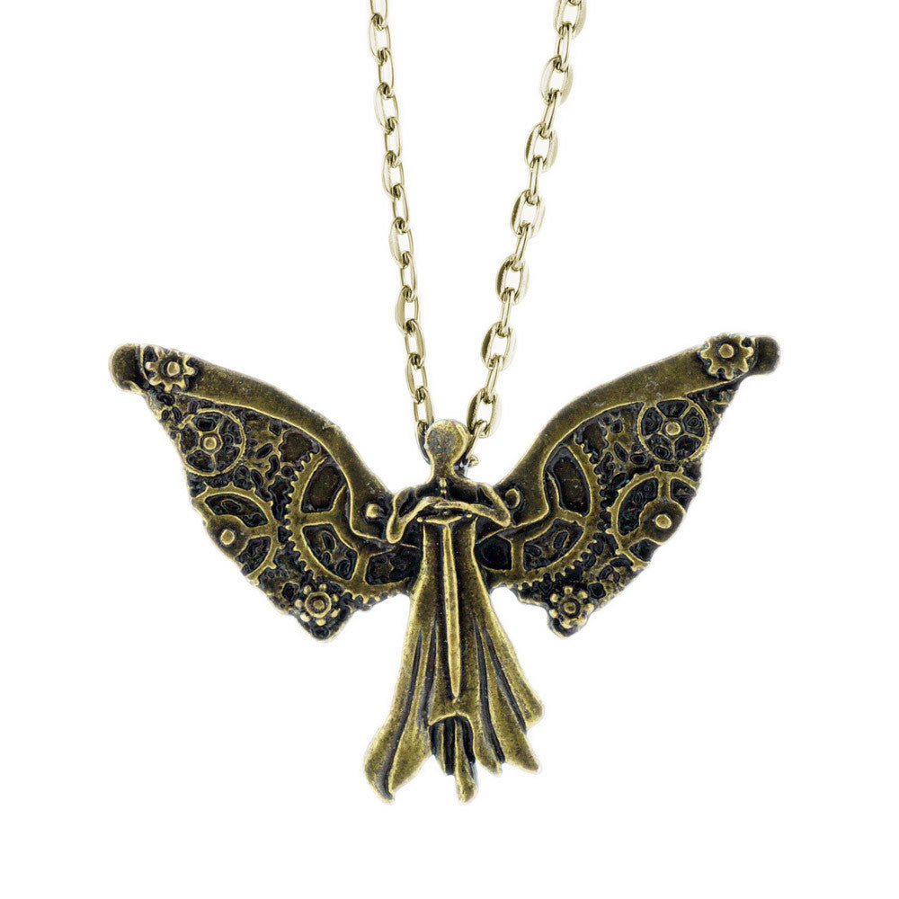 Tessa's Clockwork Angel Necklace - Hebel Design